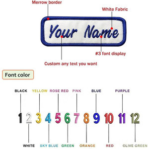 Nouveauté Été Patchs brodés personnalisés multiformes en gros, patchs brodés personnalisés, patchs thermocollants pour vêtements, chapeaux - Product Image 6