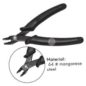 Pince à sertir en acier inoxydable pour perles, outil de bijoutier - 5 pouces, couleur aléatoire pour la fabrication de bracelets et le bricolage - Product Image 4