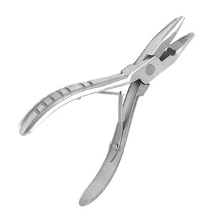 ชุดเครื่องมือต่อผมมนุษย์ไนลอนสูงชุดเครื่องมือคีมตัดลูกปัดแบบออลอินวันชุดเครื่องมือต่อผมทำจากสเตนเลสที่สมบูรณ์ - Product Image 2