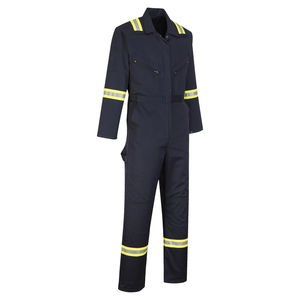 Overoles DE SEGURIDAD personalizados OEM, uniformes de trabajo elegantes con costuras soldadas y protección anticalor para trabajadores de la construcción - Product Image 2