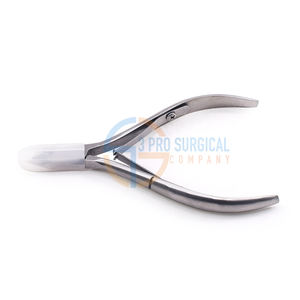 Pinces à ongles à cuticules en acier professionnelles pour manucure et soins personnels outil de soin des doigts sûr pour bébé - Product Image 2