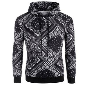 High Quality Street Wear Sublimation <b>Hoodie</b> Men Fashion Clothing Custom Pullover Sublimation Hoodies - Product Image 1