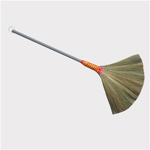 Ensemble de balai de jardin direct d'usine avec manche court et long bâton en bois fabriqué à la main et pelle à poussière échantillon gratuit disponible - Product Image 1