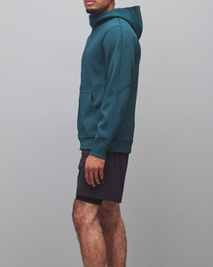 Vêtements de sport de luxe coupe moderne poignets élastiques sweat à capuche respirant pour hommes confortable Premium hiver Streetwear coupe moderne hommes à capuche - Product Image 3