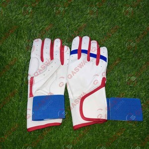 Customized Unisex Leather Baseball Batting Gloves Breathable Eco-Friendly Ambidextrous High Quality Durable Custom Color Logo - Product Image 6