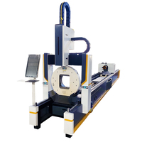 OCEAN LINK 240mm Mandrin Automatique Laser Tuyau Machine De Découpe pour U I L Acier Cutter Tube CNC Logiciel Contrôle Eau DWG DXF-Nouveau