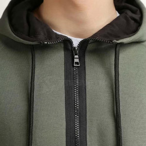 Sweats à capuche zippés au meilleur prix, fabriqués au Pakistan, avec un MOQ faible, meilleurs modèles de sweats à capuche zippés pour hommes - Product Image 5