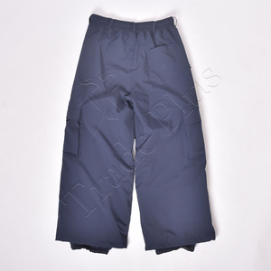 Pantalones de Nieve para Invierno, Impermeables, para Clima Frío, Estilo Urbano, Talla Grande, Unisex, Pantalones Cargo Azules con Cintura Elástica - Product Image 1