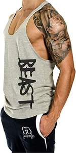 Débardeur de sport sans manches à col en V 100 % polyester à séchage rapide personnalisable pour hommes, idéal pour la musculation, fabriqué au Pakistan 2026 - Product Image 3