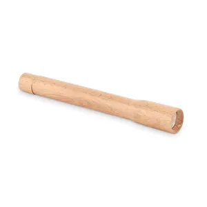 Lampe torche LED personnalisée avec poignée en bois de hêtre et piles AAA pour une utilisation en extérieur - Product Image 4