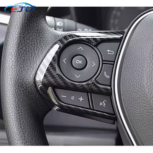 ABS Carbon Look kit interni auto copri volante per Toyota Camry 2018-2024 <span class=keywords><strong>Suzuki</strong></span> Swace Corolla 2019 2022 a croce - Product Image 4