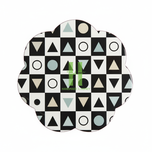 Luxury Handmade Flower Shape Lacquer <b>Placemats</b> Accessories Serving Tray Accessories Home and Kitchen From Vietnam - Product Image 1