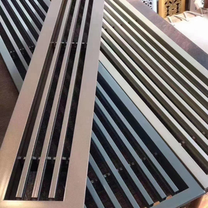 Nouvelle conception 2026, <span class=keywords><strong>grille</strong></span> d'aération en PP rectangulaire blanche et noire, <span class=keywords><strong>grille</strong></span> d'aération artistique <span class=keywords><strong>de</strong></span> nouvelle conception - Product Image 2
