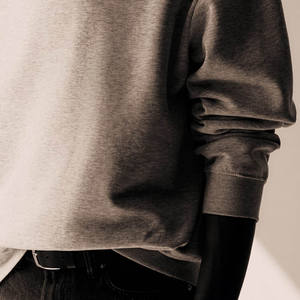 ชุดเสื้อฮู้ดและกางเกงวอร์มผ้าฝ้าย100% ผ้าเฟรนช์เทอร์รี่สำหรับผู้ชายขนาดใหญ่ออกแบบได้ตามต้องการสำหรับฤดูหนาว - Product Image 6