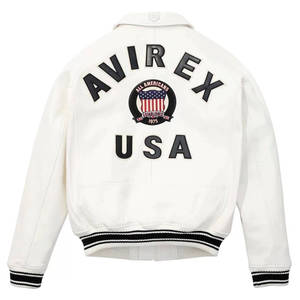 Ropa informal personalizada Chaquetas universitarias para hombres con cuello levantado Chaqueta de béisbol para hombres de calidad premium disponible en diferentes colores - Product Image 4