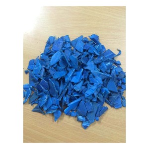 Export ready HDPE blue <b>drums</b> flakes offered with clean processed material and bulk availability - Product Image 6