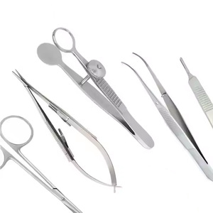 Micro cirugía oftálmica, juego veterinario, 7 Uds., instrumentos de acero inoxidable para tratar trastornos oculares, animales para ojos de veterinario - Product Image 2