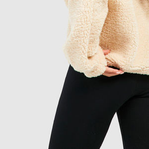 Sudadera Unisex con Cuello Levantado y Cremallera para Hombre, Sudadera de Lana con Cremallera, Bordado, Lavado, Ropa de Otoño, 1/4 - Product Image 3