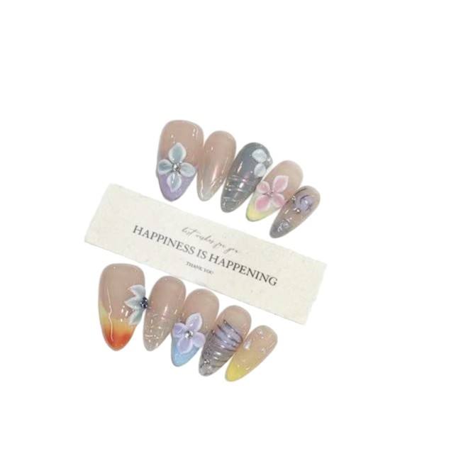 nude, blue, yellow, pink, red