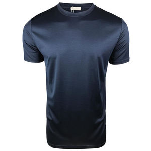 T-shirt de loisirs Slim Fit pour hommes de qualité supérieure en coton personnalisé mercerisé avec la dernière broderie de style Commande en gros Bienvenue! - Product Image 6