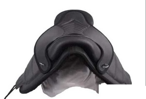 Sillín de doma, sillín de salto de la India, superventas de cuero, caballo de salto, equitación, cuero ecuestre - Product Image 3