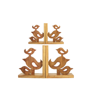 Premium Quality Contemporary Wooden Bookends Adjustable Height <b>Table</b> <b>Decorative</b> Book Holder From India Book Support - Product Image 5