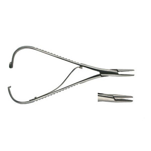 ที่ใส่เข็มสแตนเลสสตีลชุดเครื่องมือแบบแมนนวลได้รับการรับรอง CE คลาส II ป้ายตามต้องการ - Product Image 2