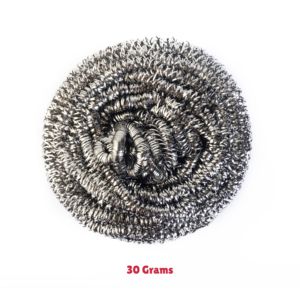 Etiqueta privada Casalina Inox Extra grande de acero inoxidable depurador en forma de espiral cocina limpieza estropajo Paquete de 3x30g - Product Image 2