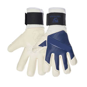 Gants de gardien de but de football en cuir respirant de haute qualité, fermeture à boucle et crochet, personnalisables, vêtements de sport de protection pour l'extérieur - Product Image 2