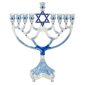 El más nuevo diseño Menorah Metal Aluminio Menorah Portavelas Decorativo 9 Pilar Menorah Portavelas - Product Image 6