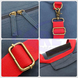 Sac de sport en coton personnalisé pour homme, imperméable, pour la nuit, la salle de sport, le week-end, fermeture éclair tendance, haute qualité, pour vêtements et chaussures - Product Image 6