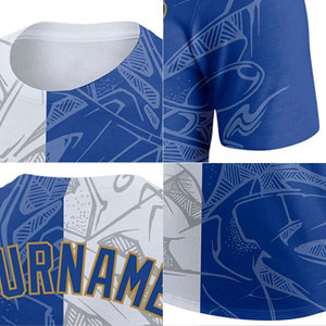 T-shirts sublimés personnalisés en polyester tissu à séchage rapide vêtements de sport OEM avec marque privée et services d'impression de logo disponibles - Product Image 2