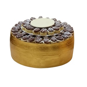 Wholesale Luxury Gold Round <b>Chocolate</b> Bowl Handmade Sweets Elegant <b>Wedding</b> Party Dessert Display Server Bowl Good Price - Product Image 1