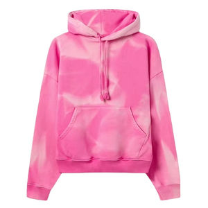 Sweat à capuche vintage pour homme en molleton 100 % coton, logo personnalisé délavé à l'acide, sweats à capuche d'extérieur pour homme - Product Image 1