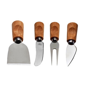 ชุดที่หั่นชีสและที่ตัดเนยแข็งทำจากสเตนเลสสตีลมีดตัดและตัดชีสโลหะสำหรับใช้ในห้องครัวหรือใช้ในบ้าน - Product Image 3