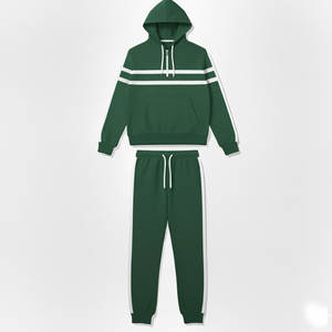 ชุดวอร์มมีฮู้ดพร้อมโลโก้สั่งทำ ผ้าเนื้อนุ่มพรีเมียม สวมใส่สบาย เหมาะสำหรับการออกกำลังกาย ชุดลำลอง และงานโปรโมชั่น - Product Image 1