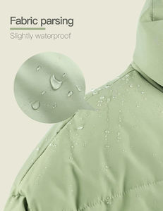 Abrigo de moda para mujer de alta demanda, chaqueta acolchada de lona al por mayor, ropa de abrigo ligera transpirable con estilo cálido para invierno - Product Image 4