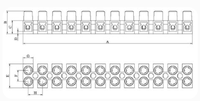 Barrette de connexion à vis en polycarbonate OnElecs Turquie - Bloc de jonction électrique résistant à la chaleur pour câbles