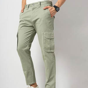 Pantalones Cargo para Hombre de Algodón Premium con Corte Recto y Cintura Media, Transpirables y Ecológicos, Precio al por Mayor - Product Image 3