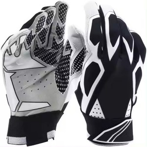 Guantes de bateo de béisbol de agarre de alto nivel con su logotipo personalizado Guantes de béisbol de cuero sintético extra duraderos - Product Image 2
