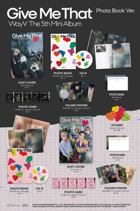 WAYV - [ GIVE ME THAT ] 5º MINI ÁLBUM (Versión con Photobook) Álbum de KPOP Más Vendido en Corea - Product Image 6
