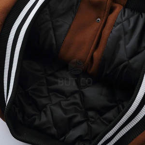 Chaqueta de invierno Letterman de manga larga para hombre más vendida de 2025, precio al por mayor - Product Image 6