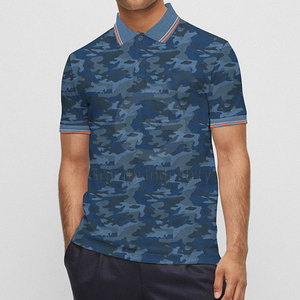 Camisas de Hombre de Punto Sólido de Poliéster/Algodón - Diseño Personalizable de Alta Calidad y Transpirable - Product Image 1