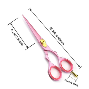 Muestra gratis PINK BARBER SET SALON CORTE DE PELUQUERÍA TIJERAS DE PELUQUERÍA RAZOR TIJERA - Product Image 4