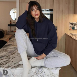 เสื้อฮู้ดผู้หญิงแฟชั่นใหม่ ไซส์ใหญ่ ทรงหลวม แขนยาว ระบายอากาศได้ดี เหมาะสำหรับวิ่ง ออกกำลังกาย สวมใส่สบายๆ - Product Image 1