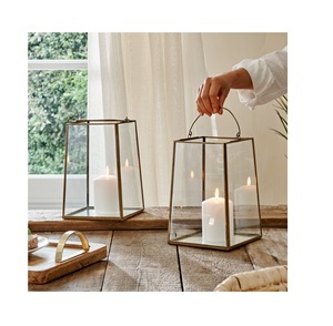 New Design 2024 Iron Moroccan Lantern with Antique Look and <b>Colour</b> Glass Metal Hanging Lanterns <b>Candle</b> Lantern <b>Candle</b> Holder - Product Image 1