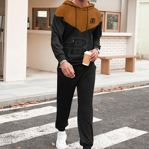Bas prix de haute qualité hommes survêtement vêtements de rue couleur personnalisée 100% coton hommes survêtement pour la vente chaude - Product Image 3