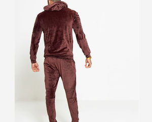 Chándal de terciopelo transpirable para hombre, nueva moda, superventas, chándal de terciopelo de manga completa totalmente personalizado para hombre con tarifa barata - Product Image 2
