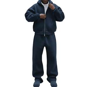 Nouveau survêtement unisexe à logo personnalisé de haute qualité, tendance 2026, sweat-shirt à capuche et pantalon de survêtement, vêtements de jogging décontractés, survêtement d'hiver - Product Image 4