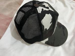 Custom Logo Leather <b>Patch</b> 6 <b>Panel</b> Blank Sports Mesh Snapback LK-1280 Trucker Hat Breathable Waterproof Sporty Letter Street - Product Image 4